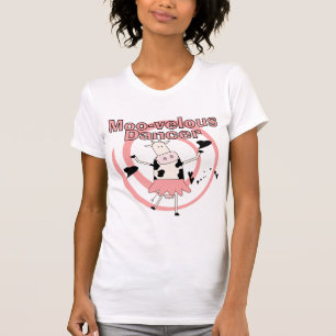 Camiseta e presentes da bailarina da vaca