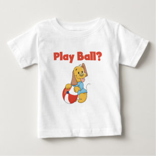 Camiseta e presentes da bola do jogo