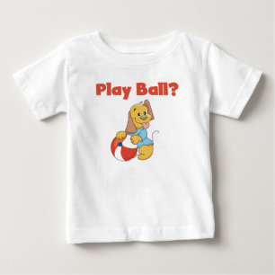 Camiseta e presentes da bola do jogo