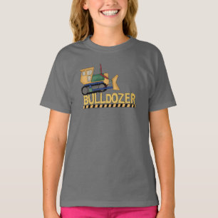 Camiseta e presentes da escavadora