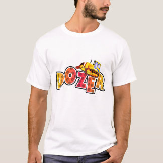 Camiseta e presentes da escavadora