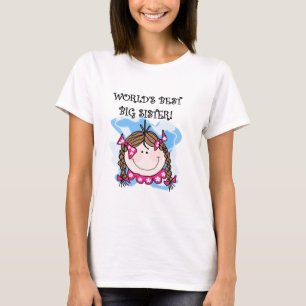Camiseta e presentes da irmã mais velha do mundo