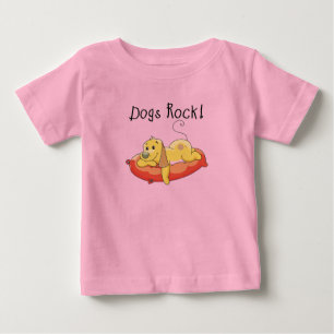 Camiseta e presentes da rocha dos cães