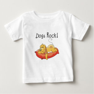Camiseta e presentes da rocha dos cães