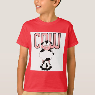 Camiseta e presentes da vaca