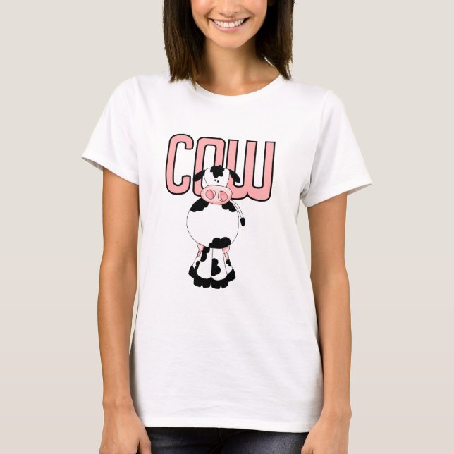 Camiseta e presentes da vaca (Frente)