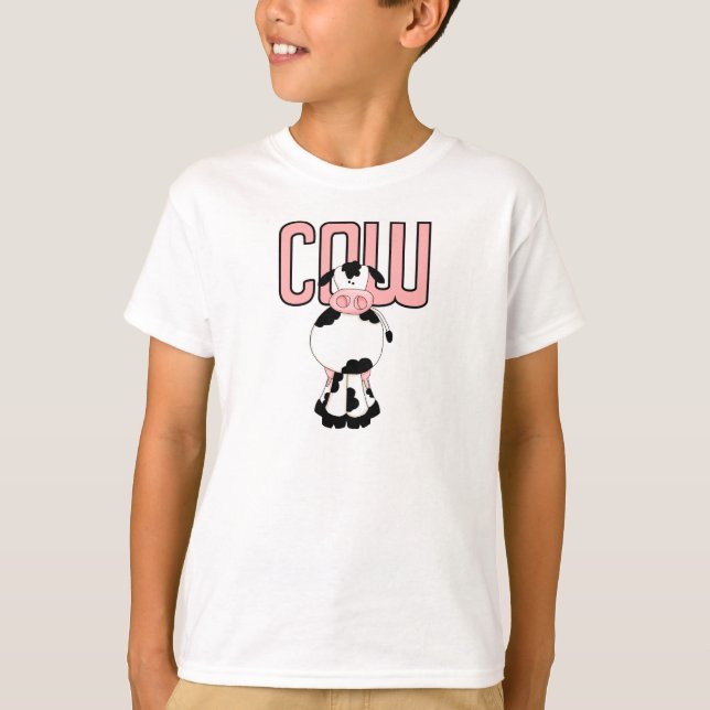 Camiseta e presentes da vaca (Frente)