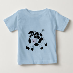 Camiseta e presentes da vaca da fazenda