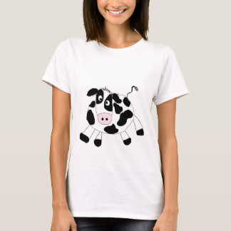 Camiseta e presentes da vaca da fazenda