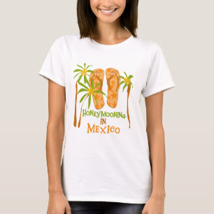 Camiseta e presentes de México da lua de mel