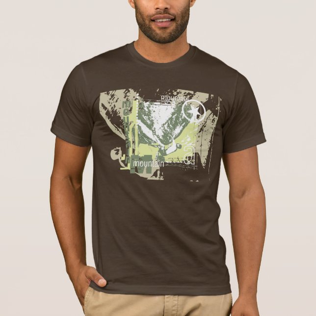 Camiseta e presentes do alpinismo (Frente)