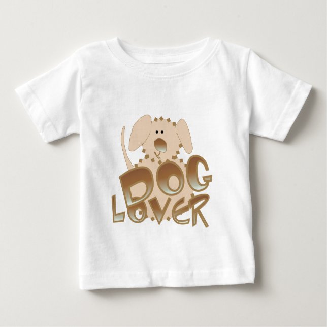 Camiseta e presentes do amante do cão de Brown (Frente)