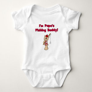Camiseta e presentes do amigo da pesca da papá