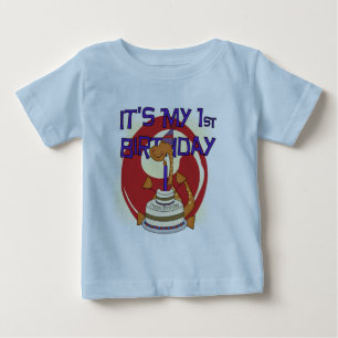 Camiseta e presentes do aniversário de Dino