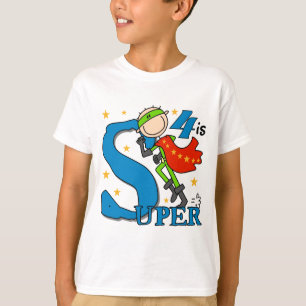 Camiseta e presentes do aniversário do menino do