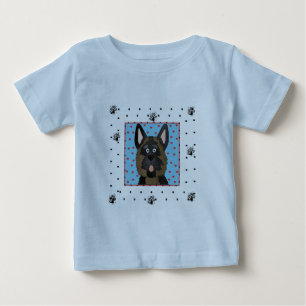 Camiseta e presentes do cão de german shepherd