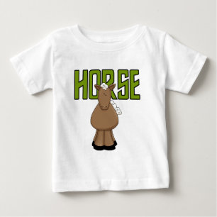 Camiseta e presentes do cavalo