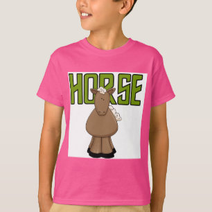 Camiseta e presentes do cavalo