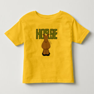 Camiseta e presentes do cavalo