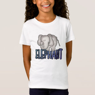 Camiseta e presentes do elefante