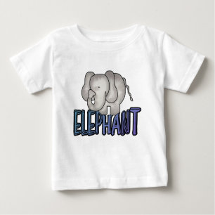 Camiseta e presentes do elefante