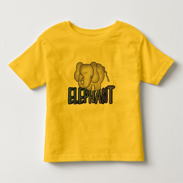 Camiseta e presentes do elefante (Frente)