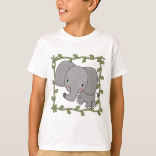Camiseta e presentes do elefante do bebê