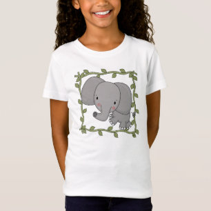 Camiseta e presentes do elefante do bebê