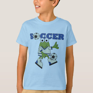 Camiseta e presentes do futebol do sapo
