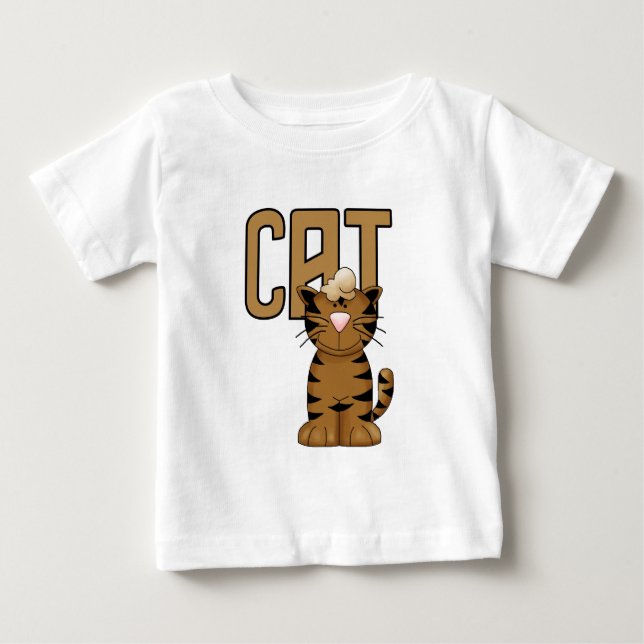 Camiseta e presentes do gato (Frente)