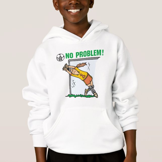 Camiseta e presentes do Goalie do futebol da (Frente)