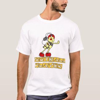 Camiseta e presentes do jogador de futebol do