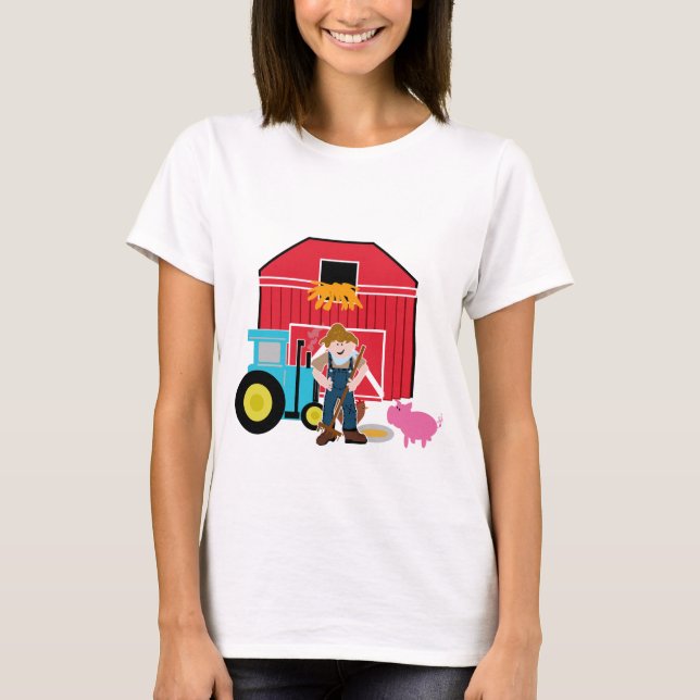 Camiseta e presentes do pátio (Frente)