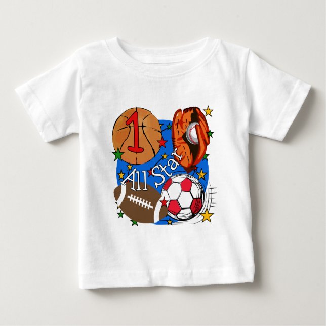 Camiseta e presentes do primeiro aniversario dos (Frente)