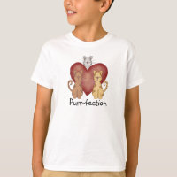 Camiseta e presentes do purr-fection dos gatos