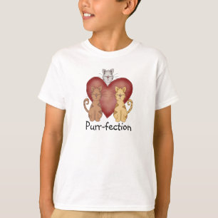Camiseta e presentes do purr-fection dos gatos