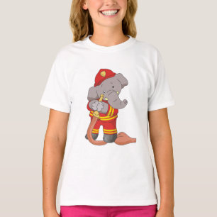 Camiseta e presentes do sapador-bombeiro do