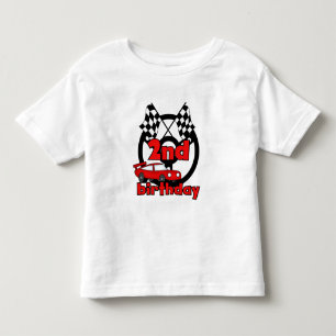 Camiseta e presentes do segundo aniversário das