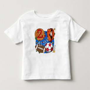 Camiseta e presentes do segundo aniversário de Al