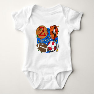 Camiseta e presentes do segundo aniversário de Al