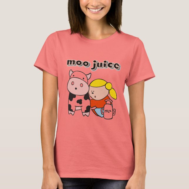 Camiseta e presentes do suco do MOO (Frente)