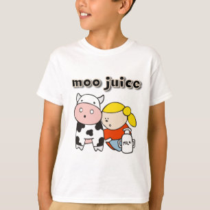 Camiseta e presentes do suco do MOO