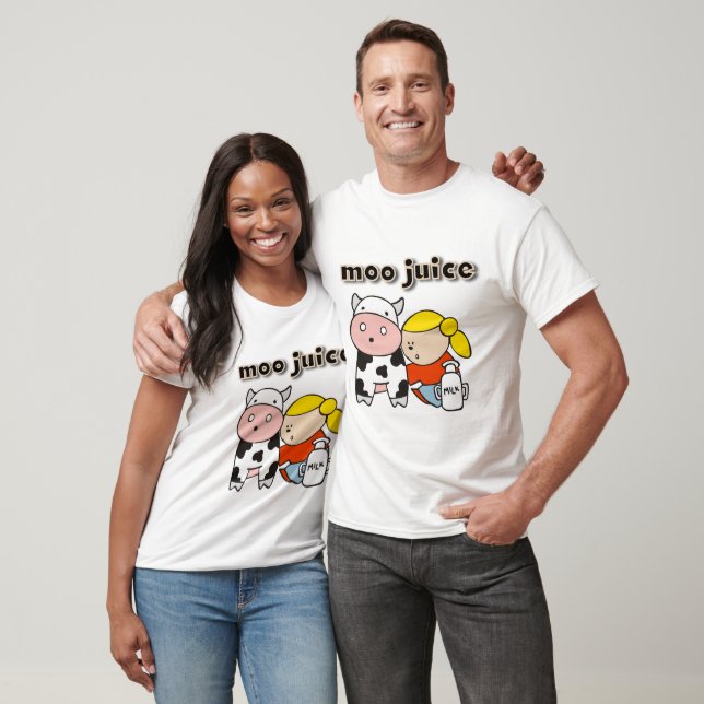 Camiseta e presentes do suco do MOO (Unissex)