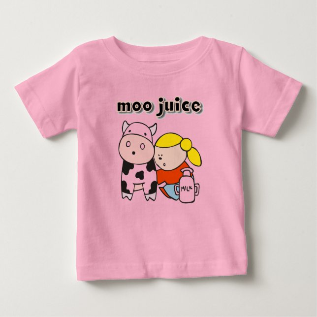 Camiseta e presentes do suco do MOO (Frente)