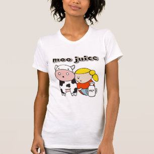 Camiseta e presentes do suco do MOO