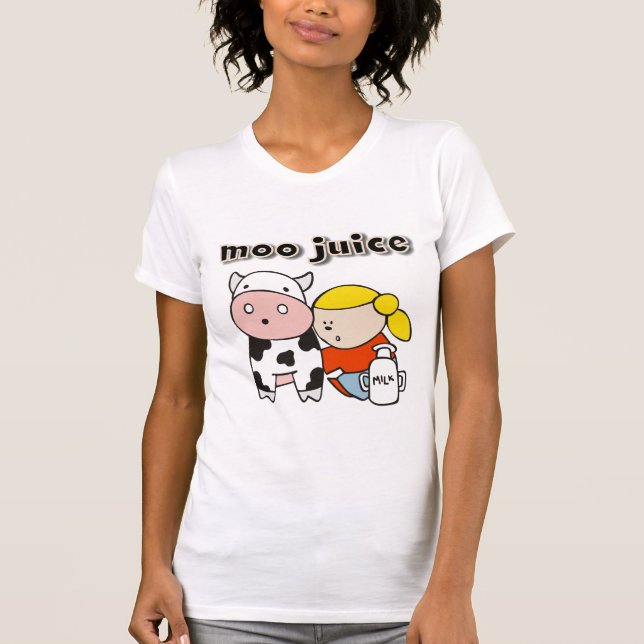 Camiseta e presentes do suco do MOO (Frente)