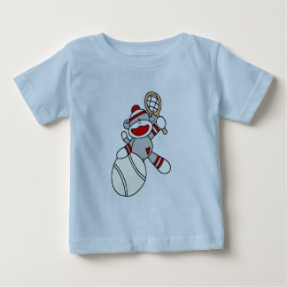 Camiseta e presentes do tênis do macaco da peúga
