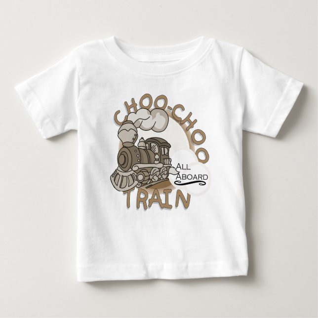Camiseta e presentes do trem de Choo-Choo (Frente)