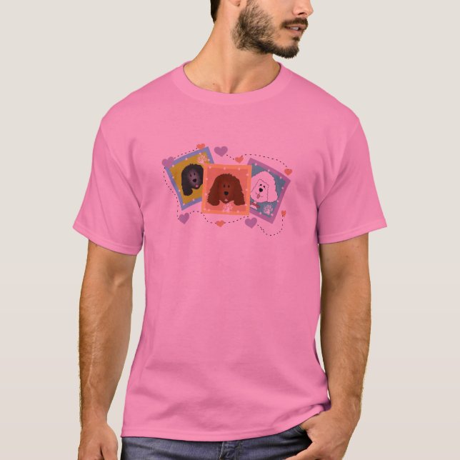 Camiseta e presentes dos retratos do cão (Frente)