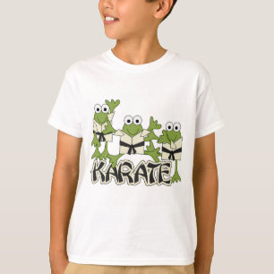 Camiseta e presentes dos sapos do karaté